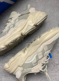 Кроссовки Adidas Ozweego Beige Desert Rat живое фото 1