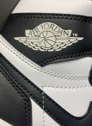 Кроссовки Nike Air Jordan 1 High Twist Black White живое фото 4