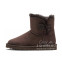 Угги женские Ugg Australia Mini Bailey Button Сhocolate